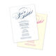 Romantic Script Invitations Image 5 of 7